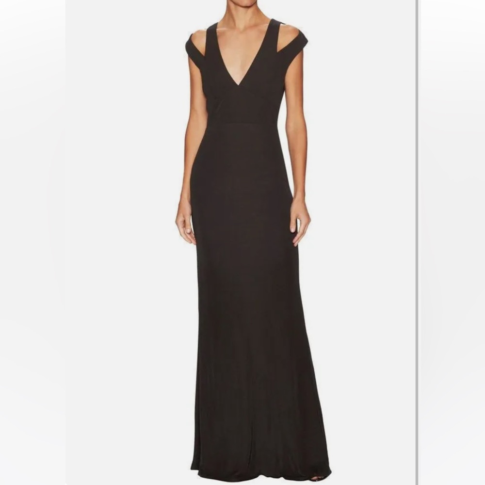 ABS by Allen Schwartz Black Gown size 2X